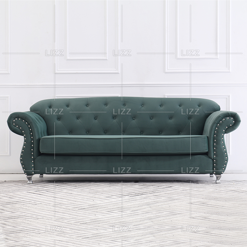 Canapé moderne en tissu de toile de meubles
