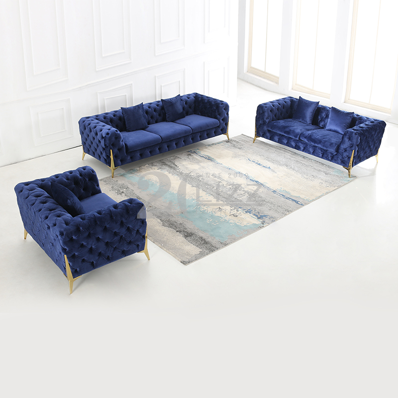 Canapé en tissu Chesterfield moderne de meubles