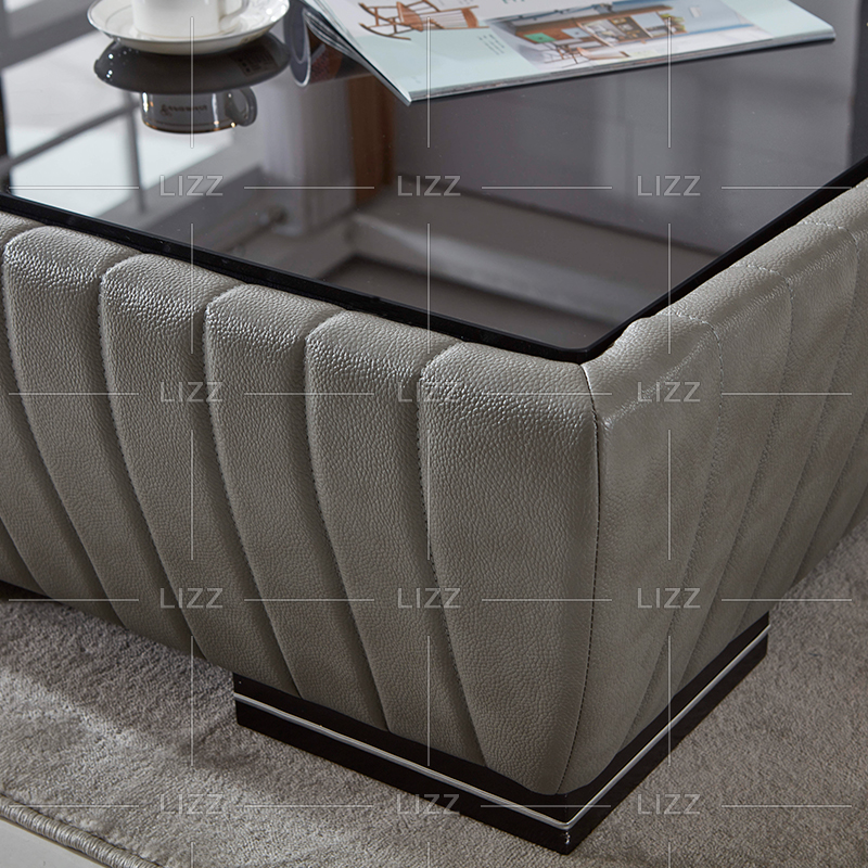 Sofa sectionnel moderne 1 place en cuir
