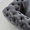 Canapé d'angle de luxe en tissu de haute qualité